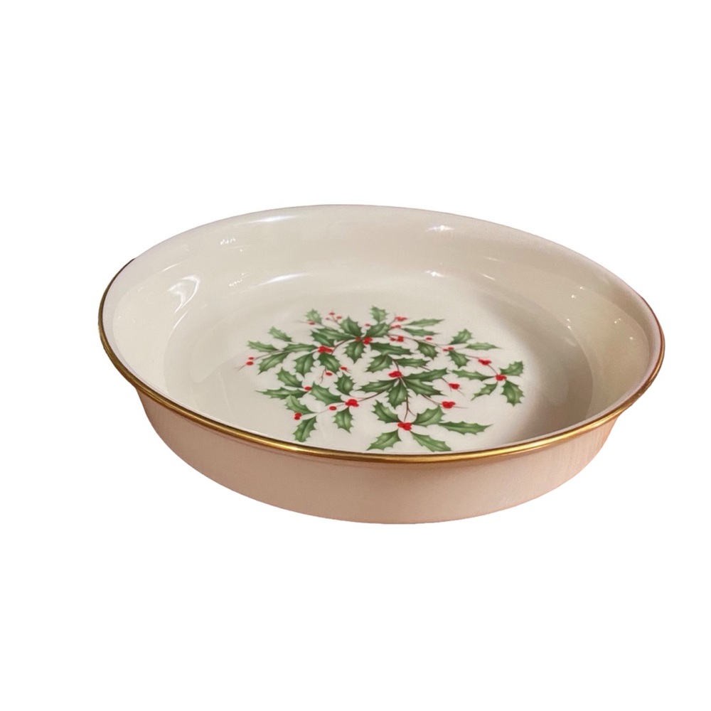 Vintage Lenox Special Holiday Presidential Holly Coupe Soup Bowl 
7.5 “ - Picture 6 of 9